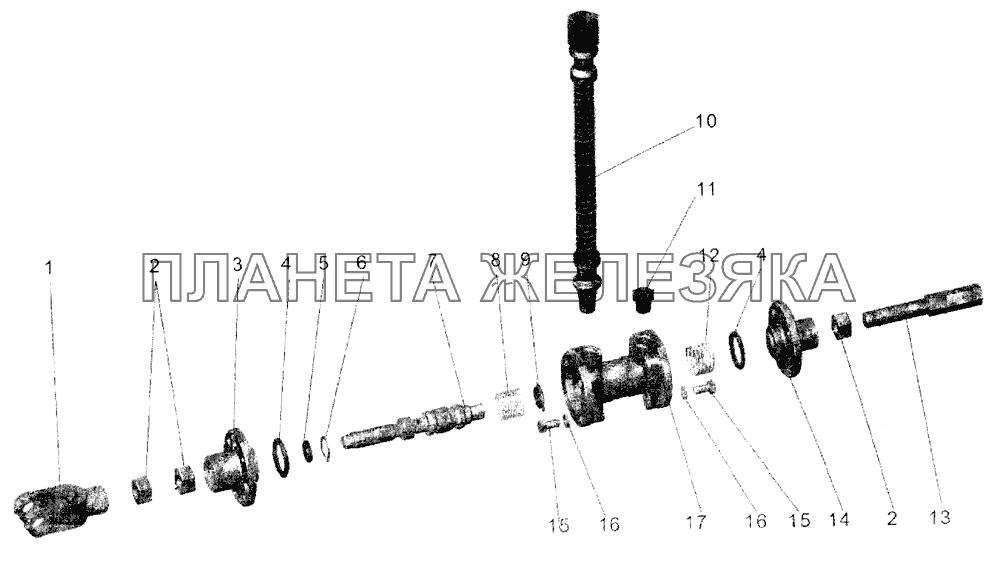 Клапан МАЗ-105